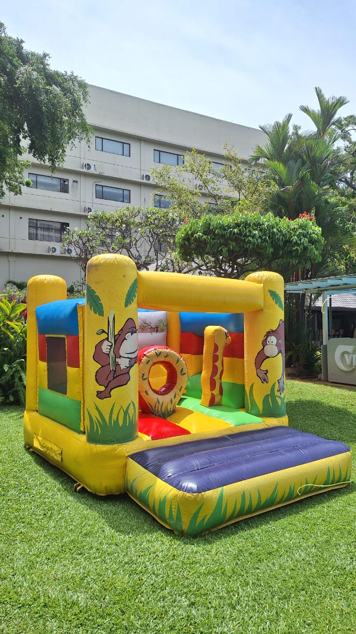 Jungle Zoo bouncy castle